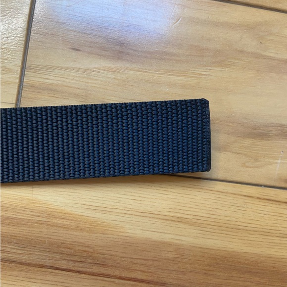 Bison Designs Elliptagon Web Belt Men’s Size Large Black Nylon Made In USA - Picture 5 of 5